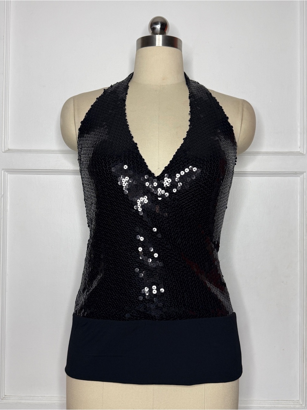 Forever 21 sequin halter top
